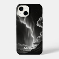 Black & White Aurora Personalise Name
