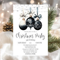 Black White Balls,Lights,Buffalo Plaid Christmas