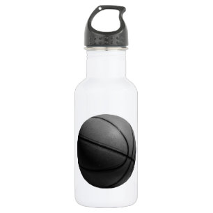 Black & White Basketball 532 Ml Water Bottle
