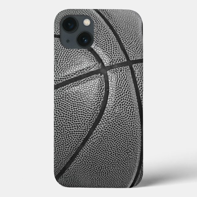 Black & White Basketball Case-Mate iPhone Case (Back)