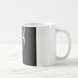 Black & White Basketball Coffee Mug
