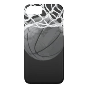 Black & White Basketball iPhone 7 Case