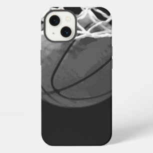Black & White Basketball iPhone 13 Case