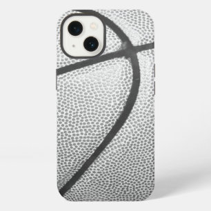 Black & White Basketball iPhone 13 Case