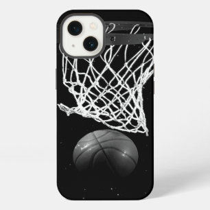 Black & White Basketball iPhone 13 Case