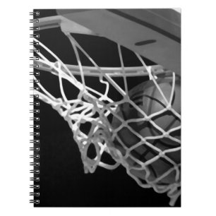 Black & White Basketball Notebook