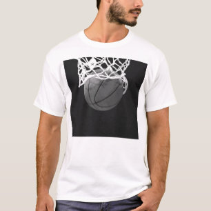 Black & White Basketball T-Shirt