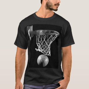 Black & White Basketball T-Shirt