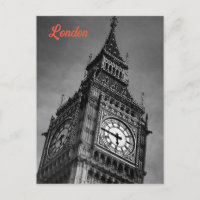 Black & White Big Ben Europe Travel Art Photograph