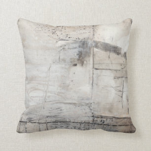 Black White & Bronze Cushion