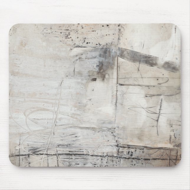 Black White & Bronze Mouse Mat (Front)