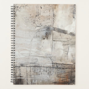 Black White & Bronze Planner