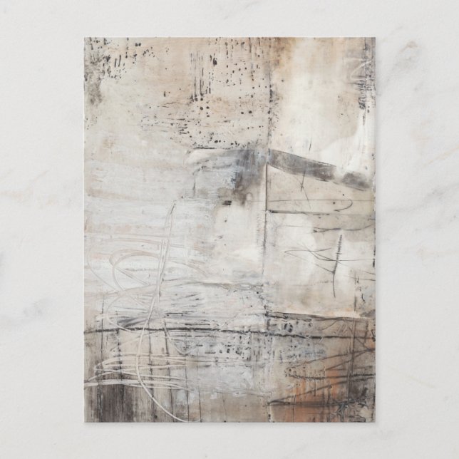 Black White & Bronze Postcard (Front)