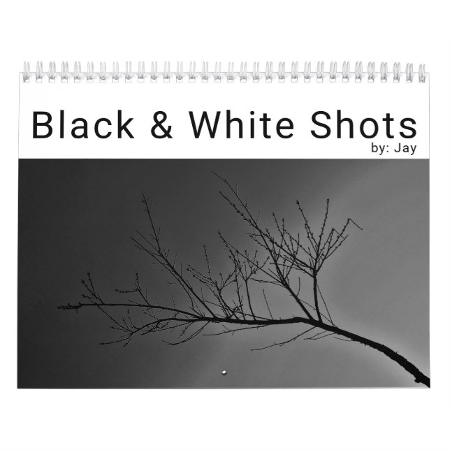 Black & White Calendar (Cover)