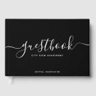 Black & White Calligraphy Vacation Home or Rental