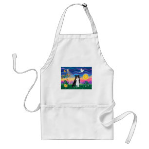 Black & White Cat - Twilight Standard Apron