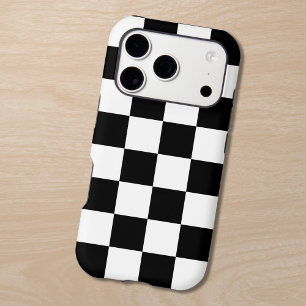 Black White Checkered Pattern