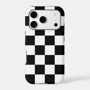 Black White Checkered Pattern