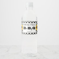 Black | White Checks Baby Q BBQ Shower