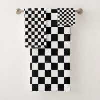 Black & White Chequered