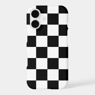 Black & White Chequered Pattern (WB)