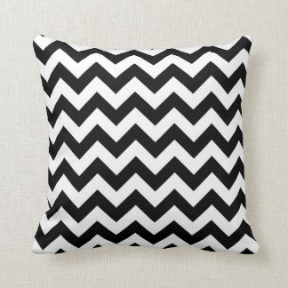 Black & White Chevron Pillow
