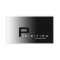 Black White Chrome Business Card BW 6 Technology