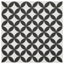 Black White Circles and Diamonds Pattern