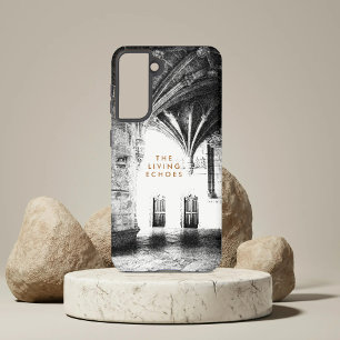 Black & White Classic Gothic Architecture Sketch Samsung Galaxy Case