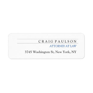 Black White Consultant Attorney at Law Profession