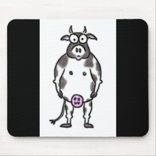 Black & White Cow Mousepad