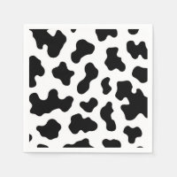 Black & White Cow Print Birthday Party