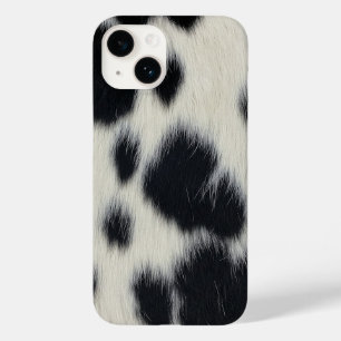 black white cow texture fur skin leather animal ha Case-Mate iPhone 14 case