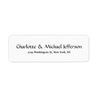 Black White Creative Trendy Elegant Family
