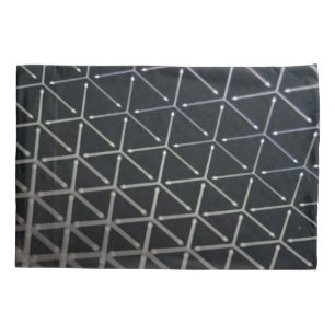 Black & White Cube Pattern Pillowcase
