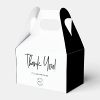 Black white Custom Logo Staff appreciation simple