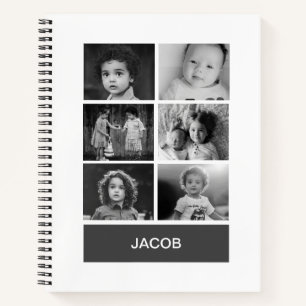 Black & White Custom Photo – Personalised Notebook
