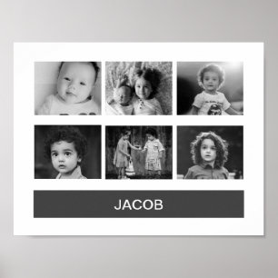 Black & White Custom Photo – Personalised Poster