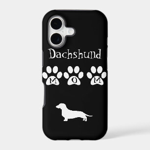 Black/White Dachshund Mum