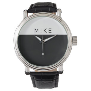 Black & White, DIY Name Watch
