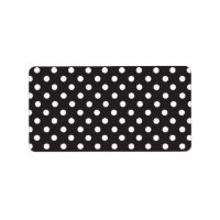 Black White Dots Simple Monochromatic Circles