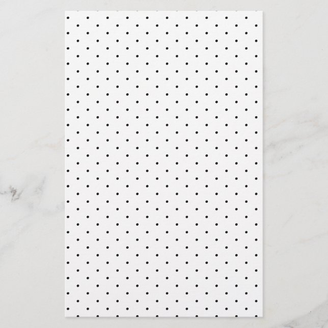 Black & White Dots Soap Packaging | Linen Paper (Front)