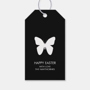Black & White Easter Gift Tags