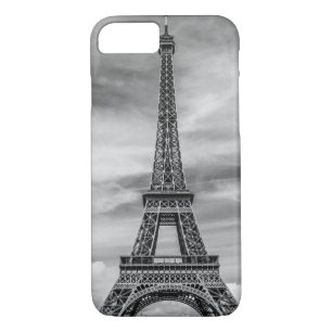 Black & White Eiffel Tower Paris France iPhone 8/7 Case