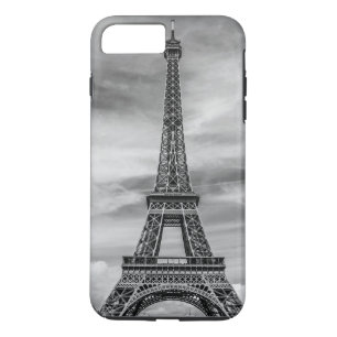 Black & White Eiffel Tower Paris France iPhone 8 Plus/7 Plus Case