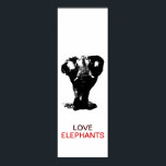 Black & White Elephant Elephant Pop Art Poster<br><div class="desc">Elephant Walking. Black,  White Tones Digital Animal Artworks - Elephants Art - Animals in Nature Digital Edited Pictures Photos - Cartoon Comic Style Pop Art Elephant Artwork</div>