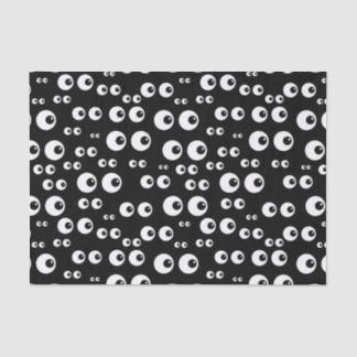 Black & White Eyeball Tissue Paper