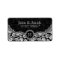 Black & White Floral Damask Pattern