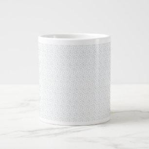 black white floral mug minimalist coffee cup