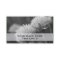 Black White Flower Pair Business Card
